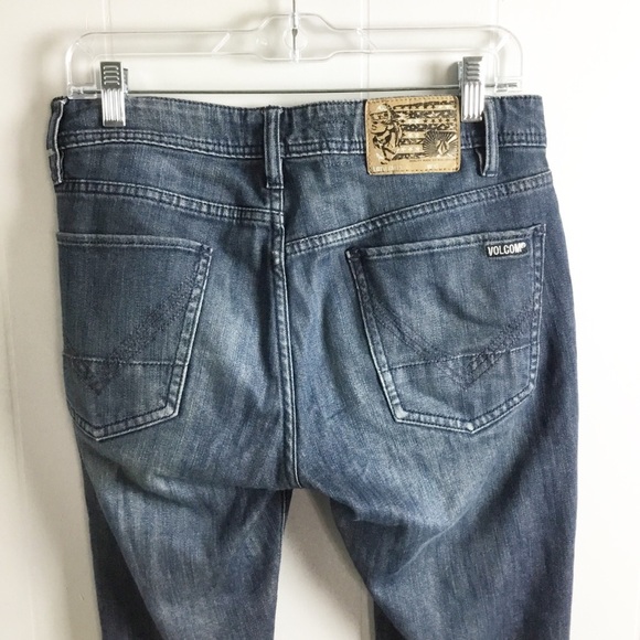 Volcom Vorta Slim Straight Fit Jeans Size 30 - Picture 4 of 6